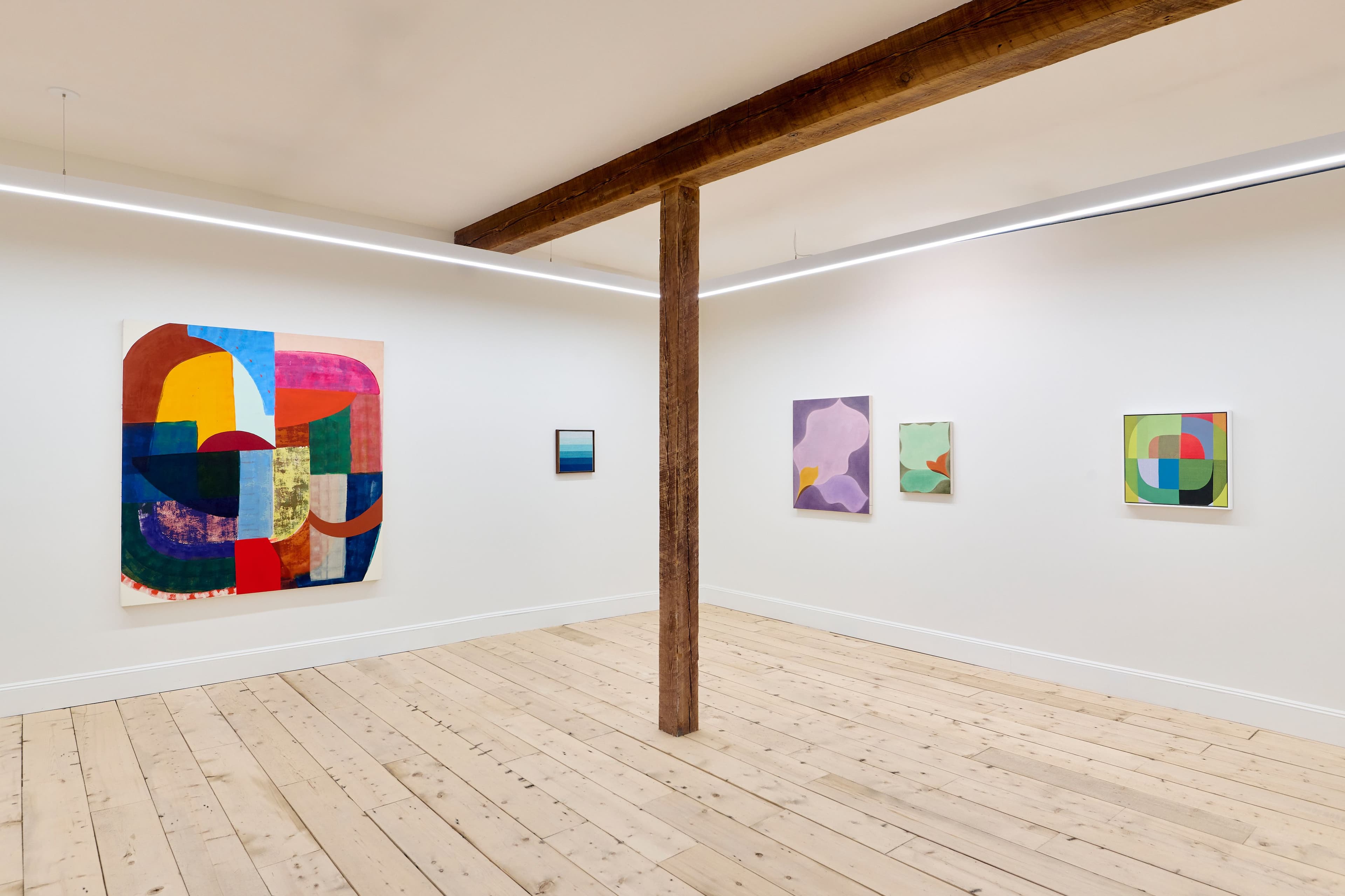 Abstract Paintings installation view