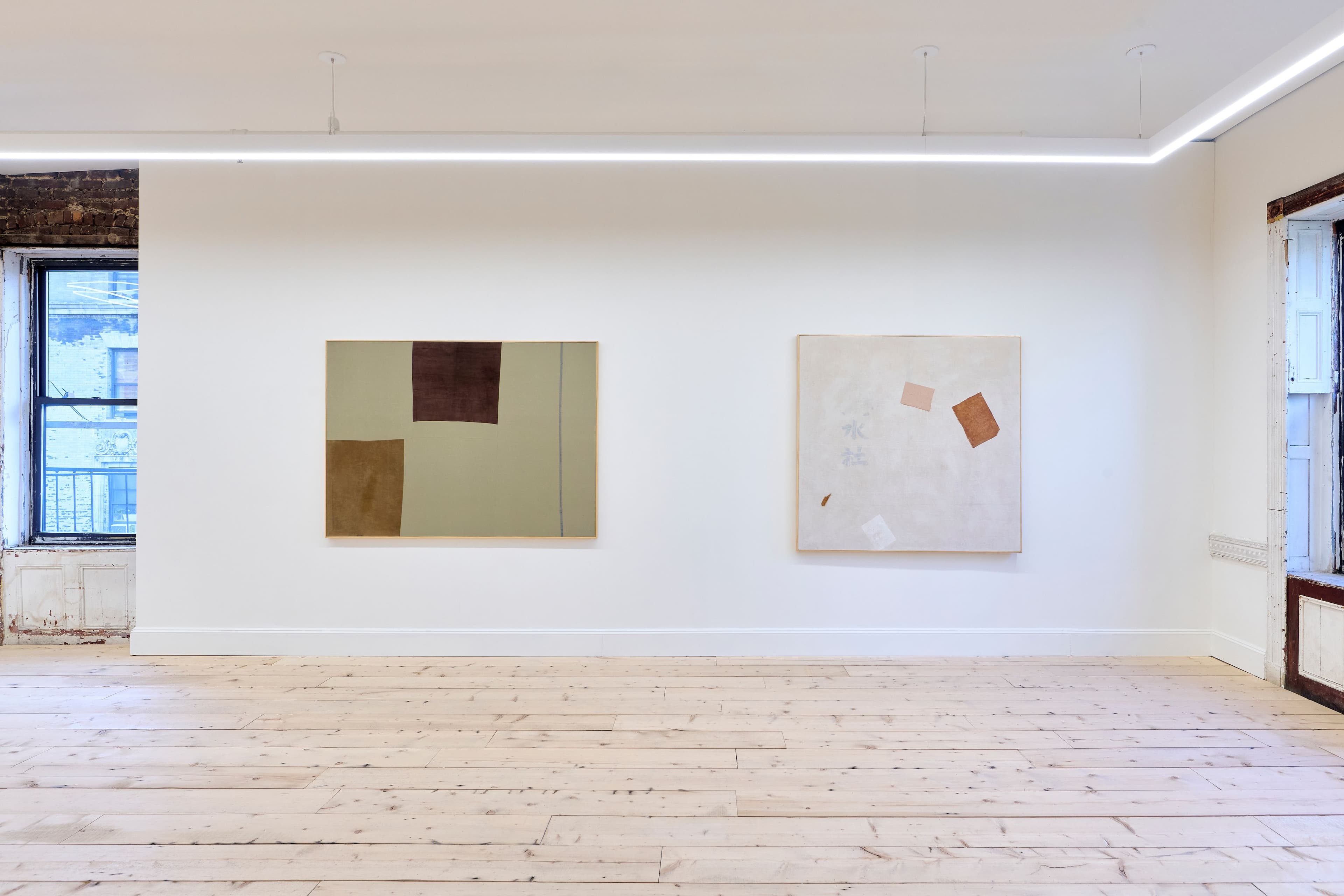 Abstract Paintings installation view