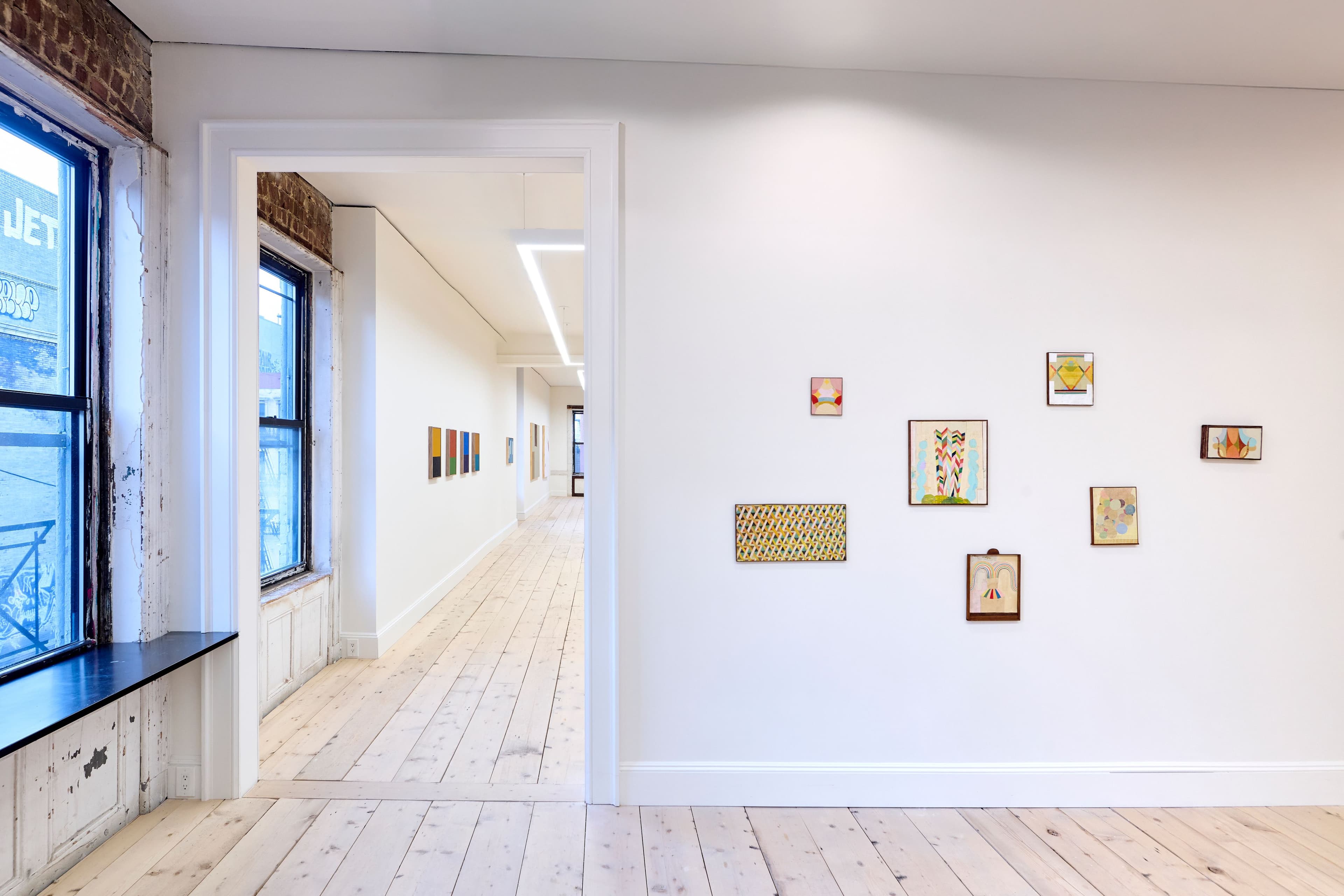 Abstract Paintings installation view