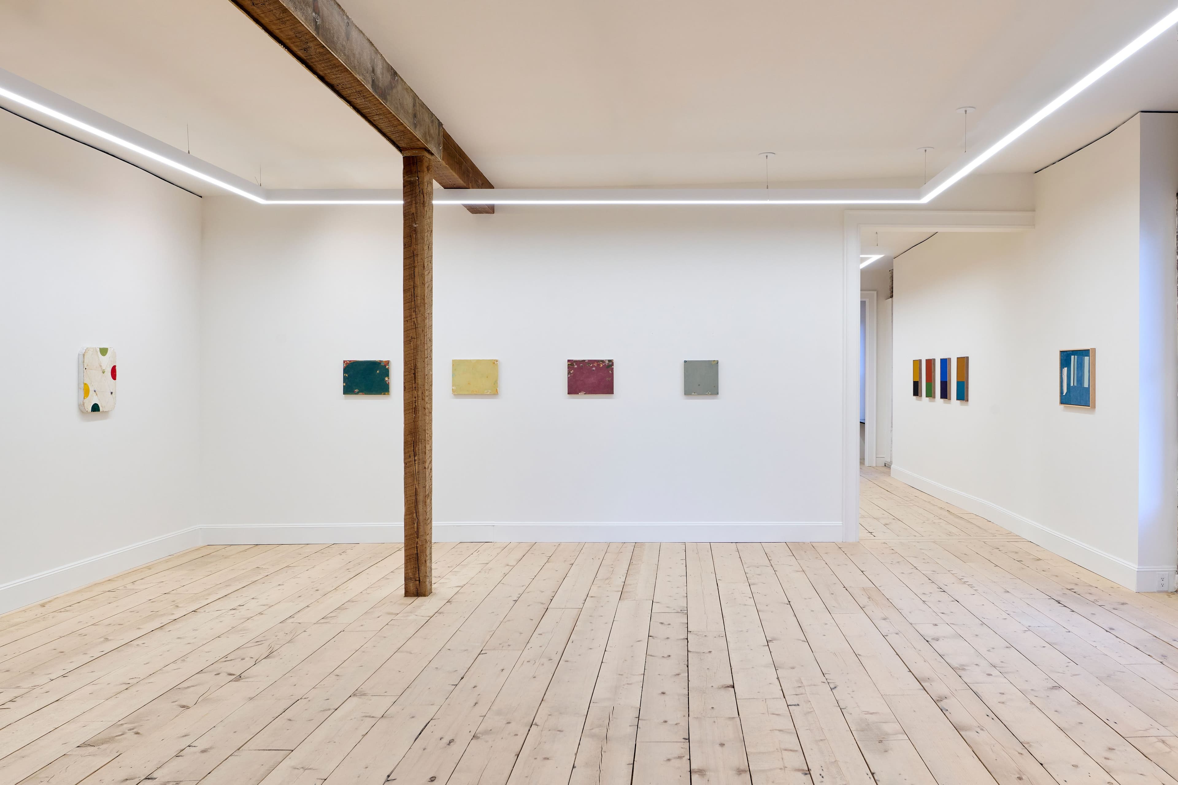 Abstract Paintings installation view