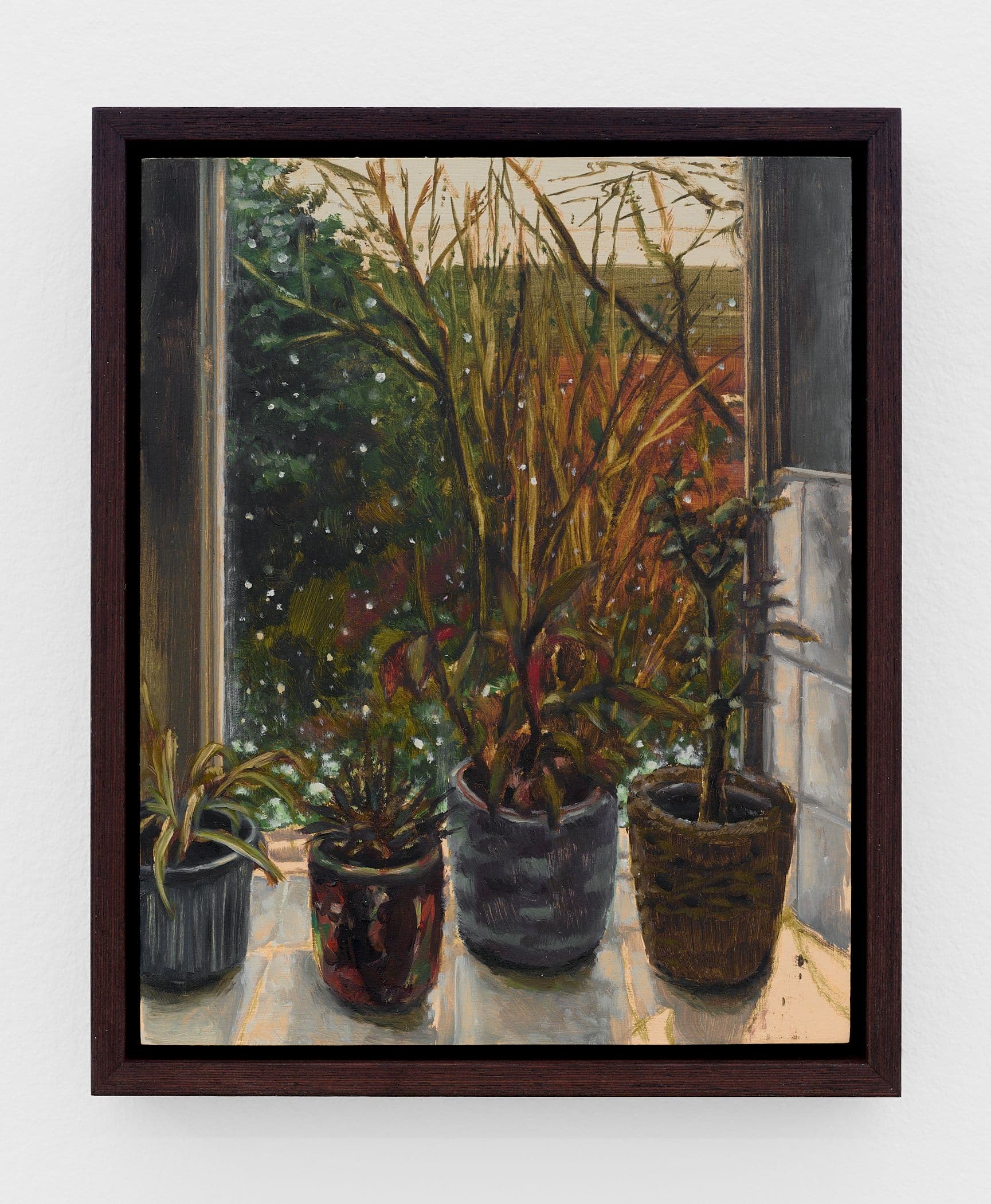 Feeling Homesick, The Snow Began To Settle by Elena Rivera-Montanes