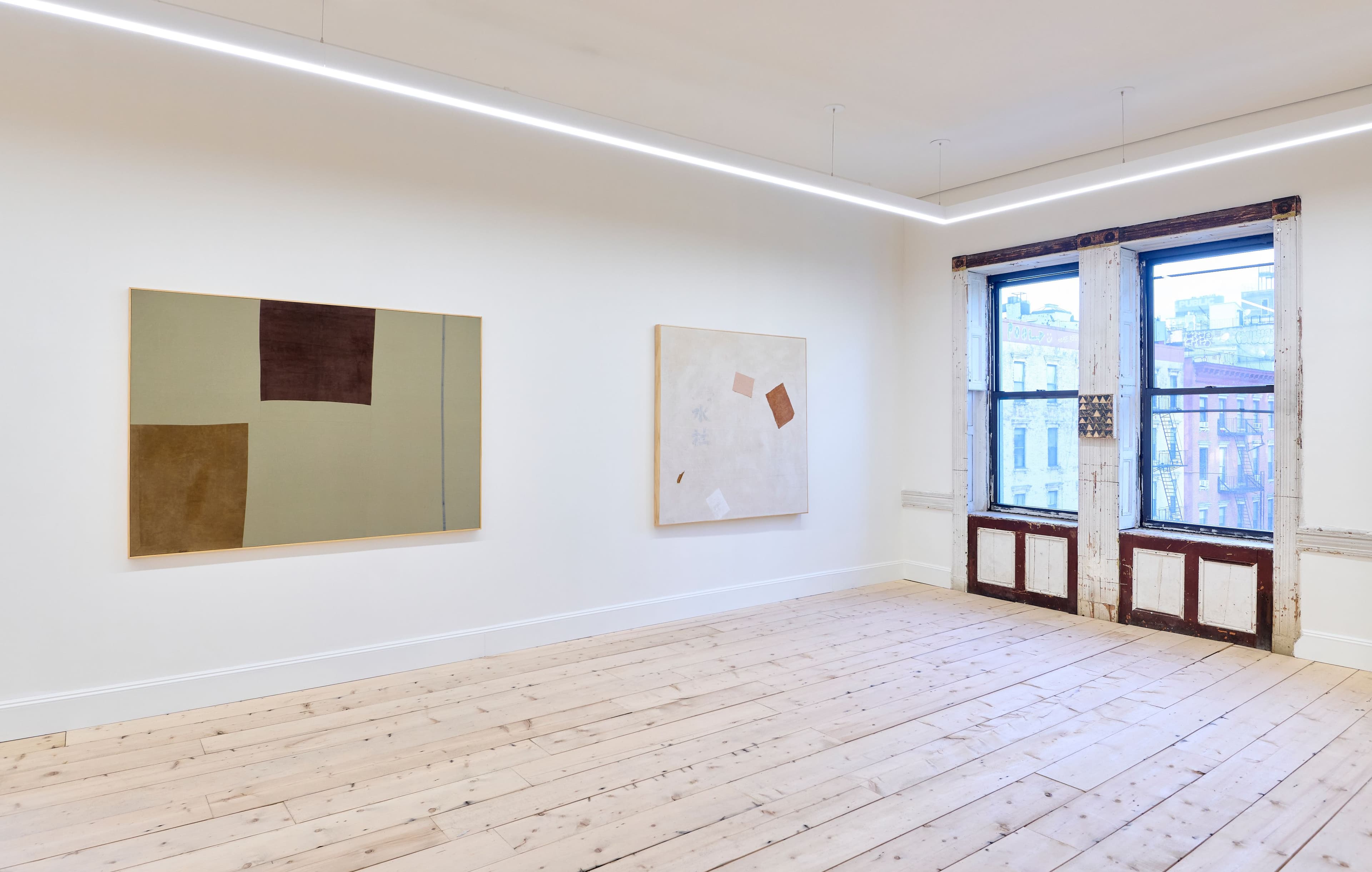 Abstract Paintings installation view