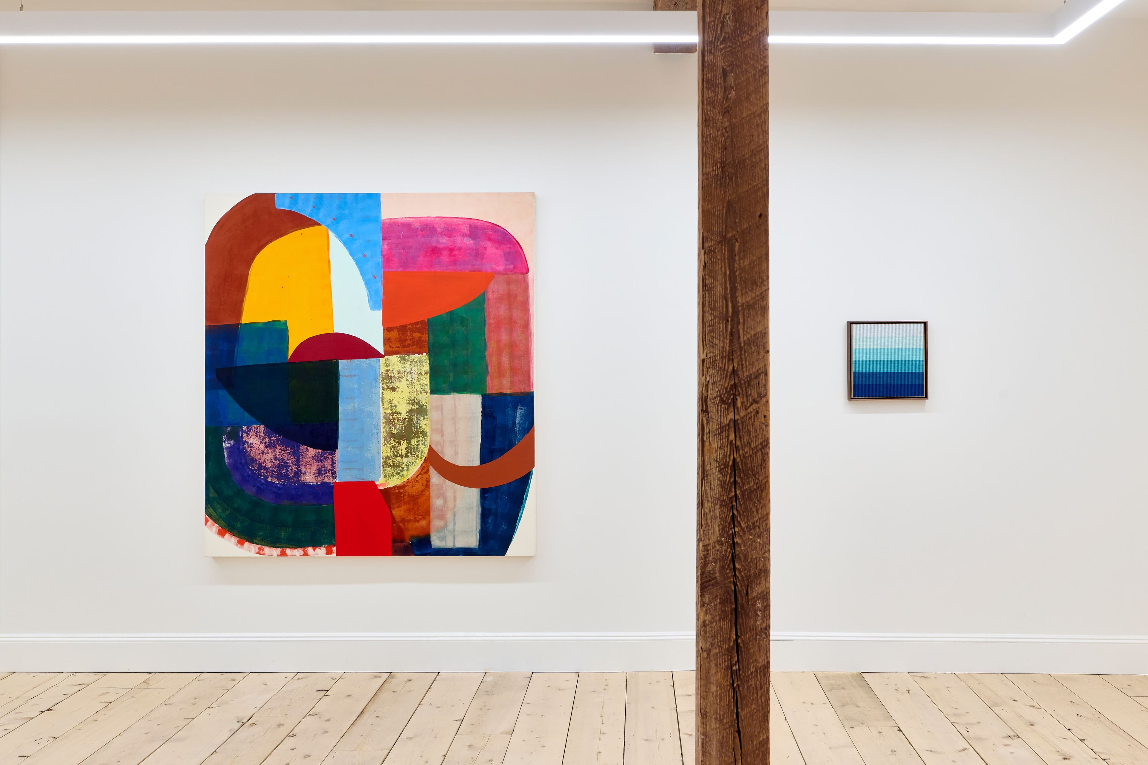 Abstract Paintings installation view