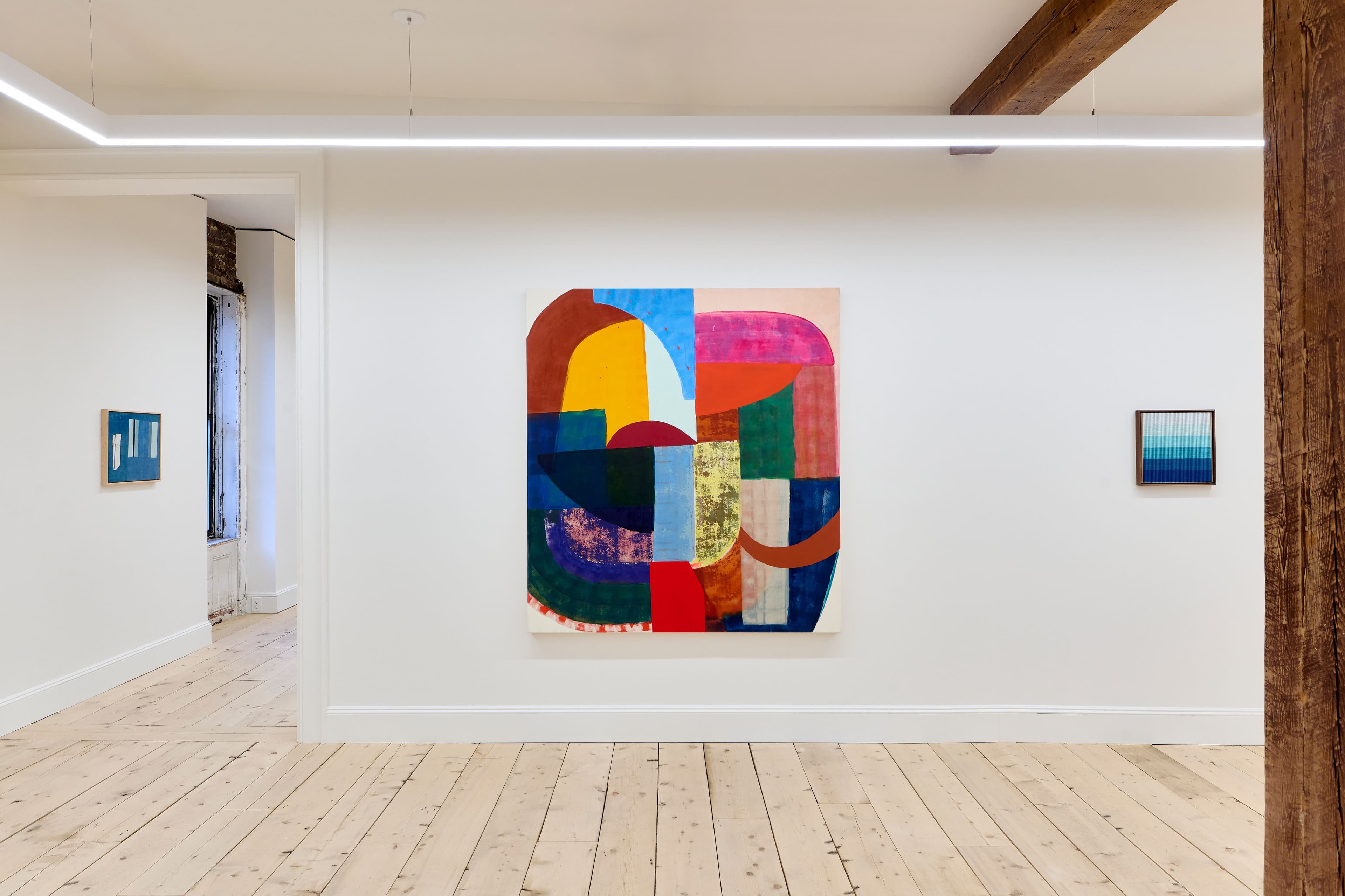 Abstract Paintings installation view