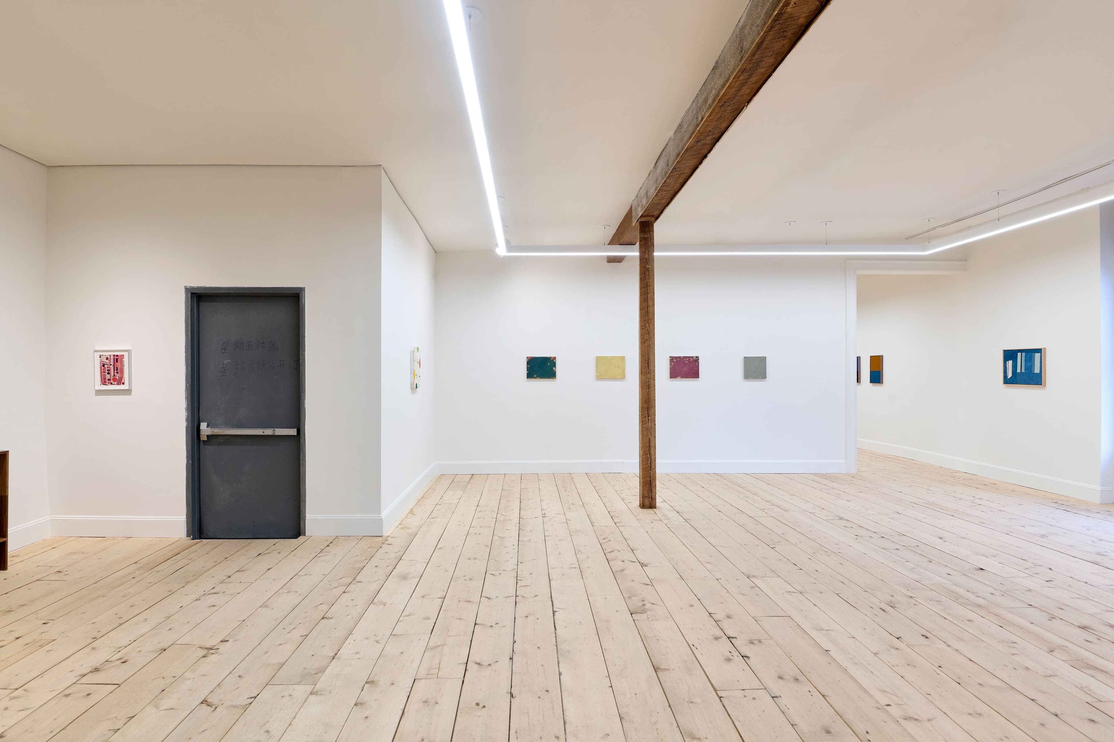 Abstract Paintings installation view