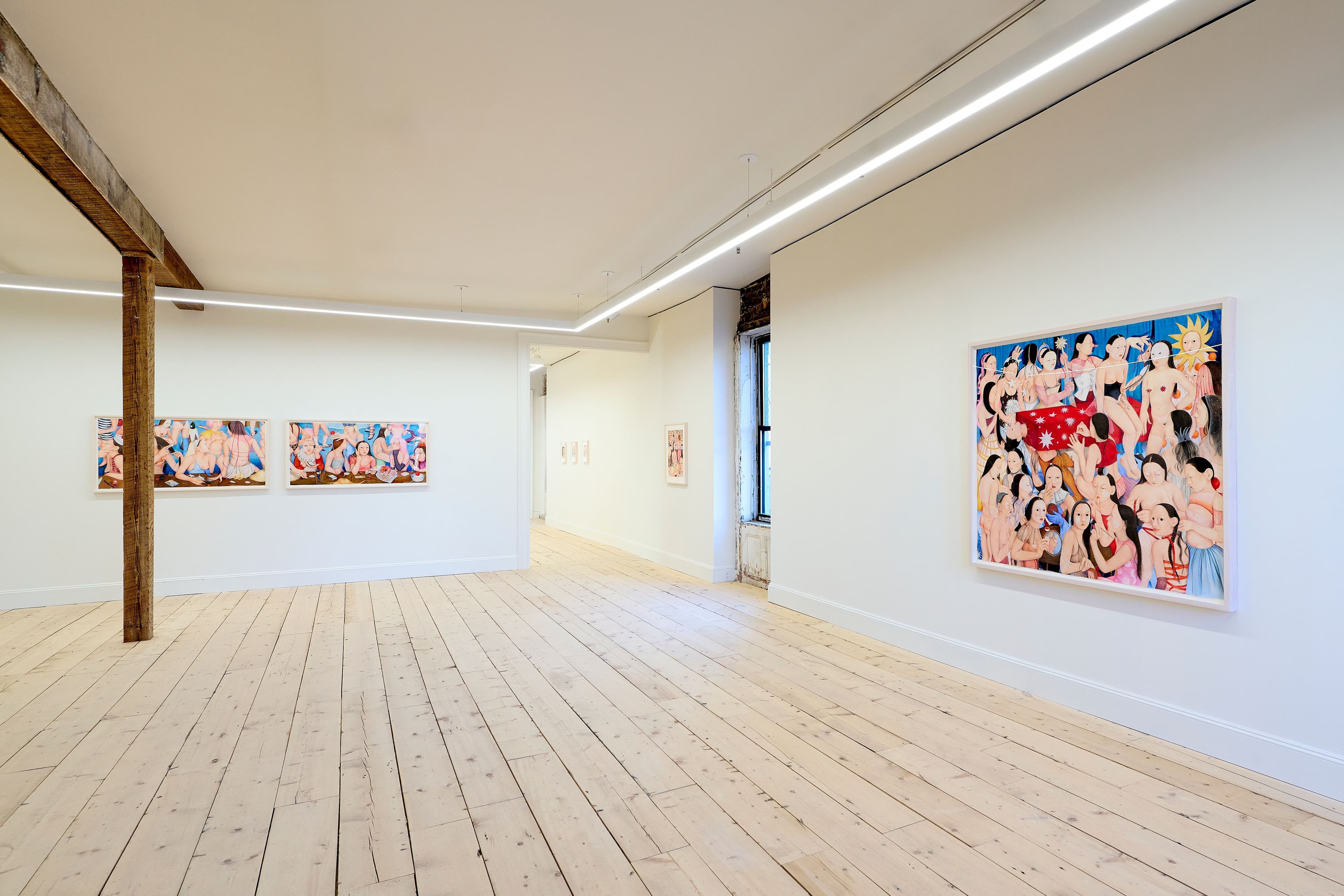 Adele Aproh, installation view