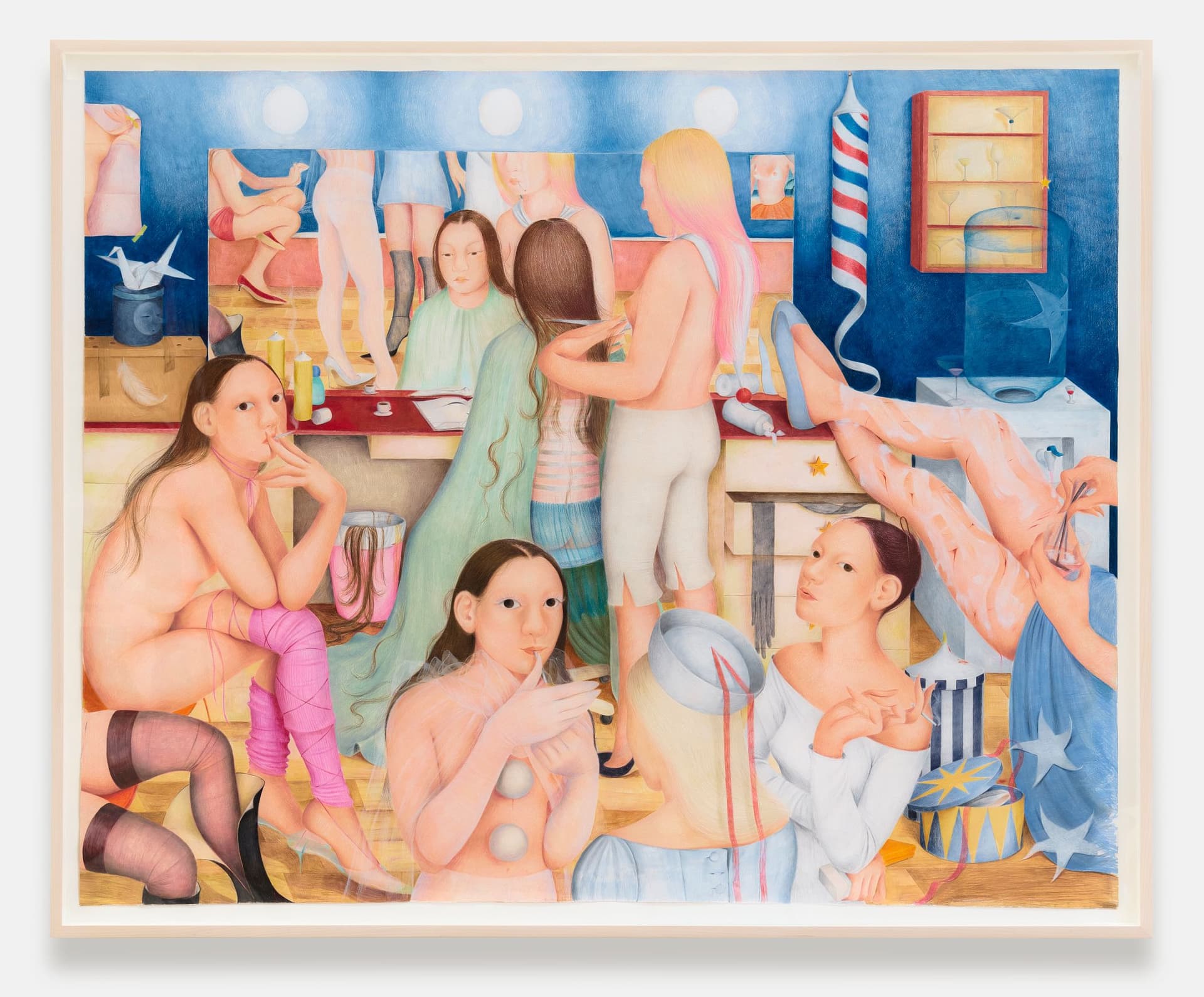 Line at The Hairdresser