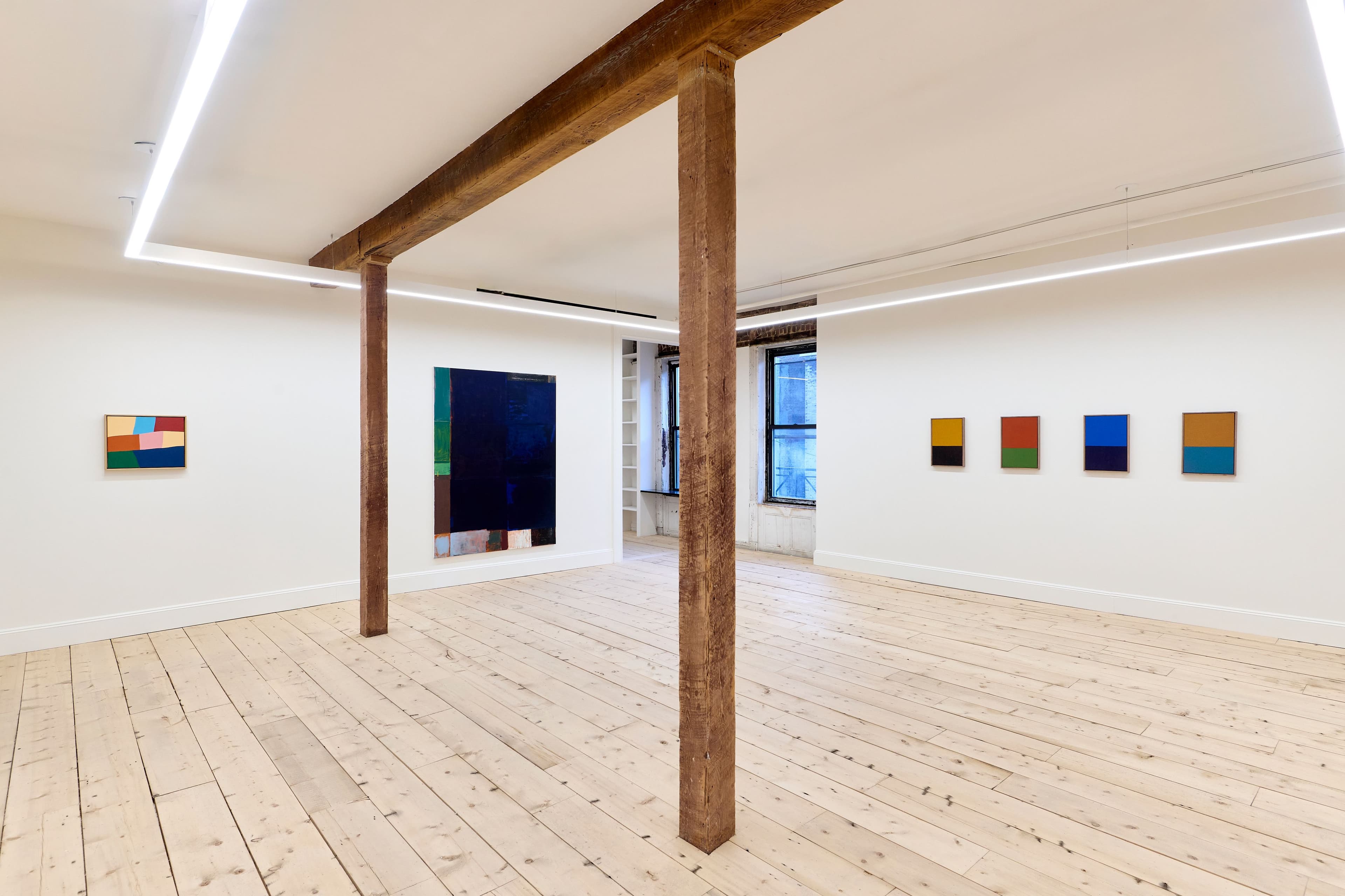 Abstract Paintings installation view