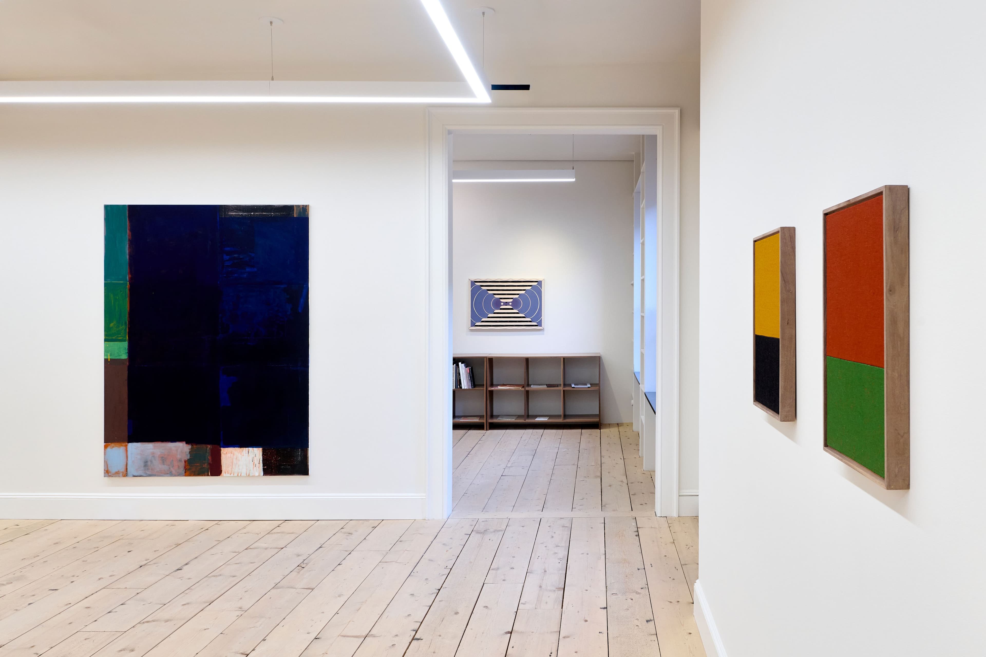Abstract Paintings installation view